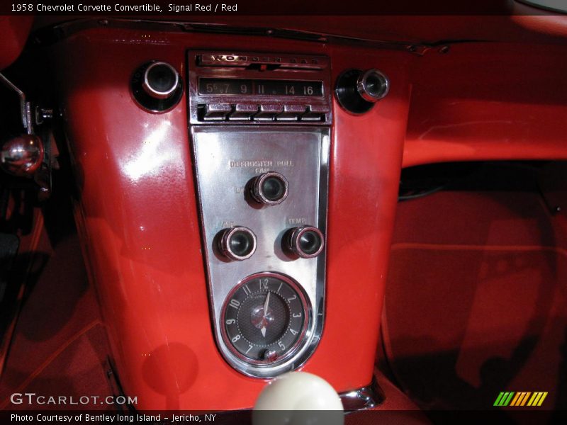 Signal Red / Red 1958 Chevrolet Corvette Convertible