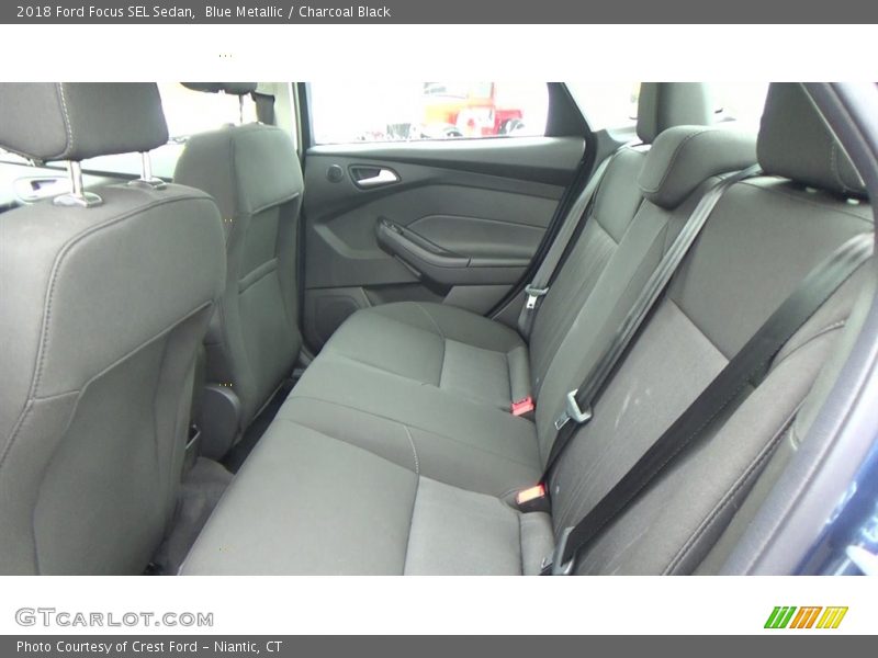 Blue Metallic / Charcoal Black 2018 Ford Focus SEL Sedan