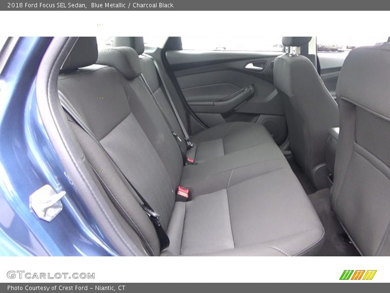 Blue Metallic / Charcoal Black 2018 Ford Focus SEL Sedan