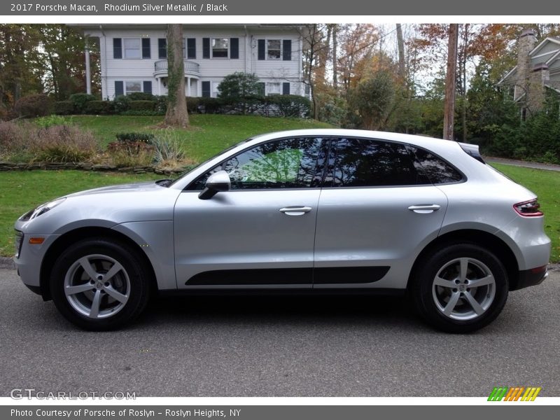  2017 Macan  Rhodium Silver Metallic