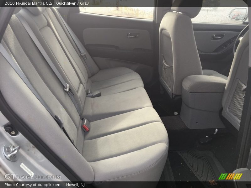 Quicksilver / Gray 2010 Hyundai Elantra GLS