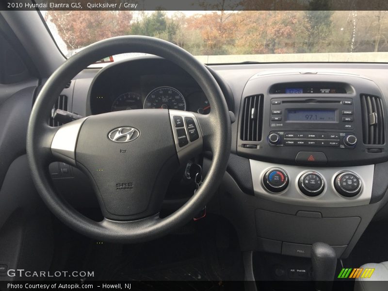 Quicksilver / Gray 2010 Hyundai Elantra GLS