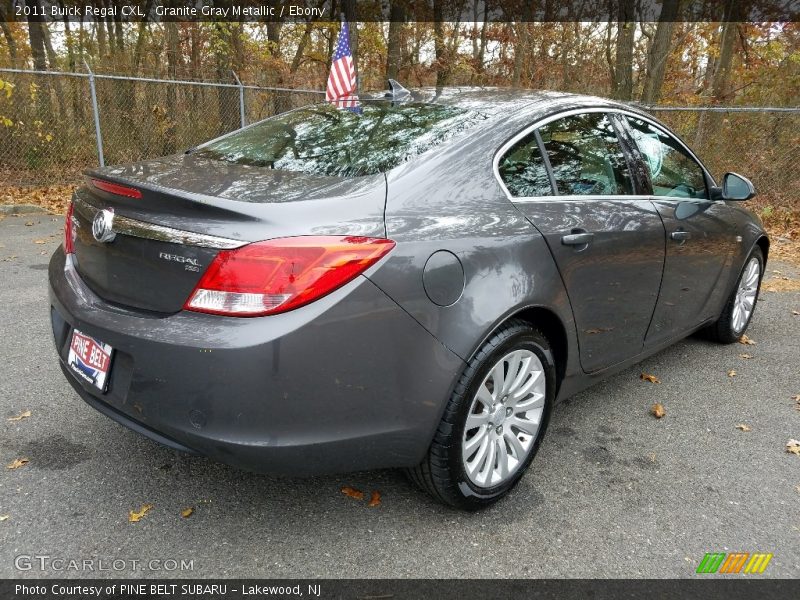 Granite Gray Metallic / Ebony 2011 Buick Regal CXL