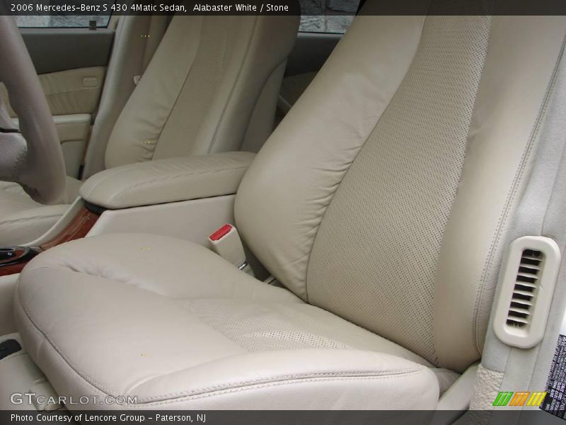 Alabaster White / Stone 2006 Mercedes-Benz S 430 4Matic Sedan