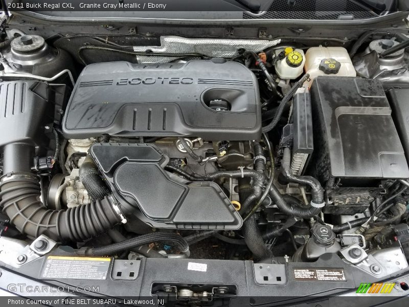 Granite Gray Metallic / Ebony 2011 Buick Regal CXL