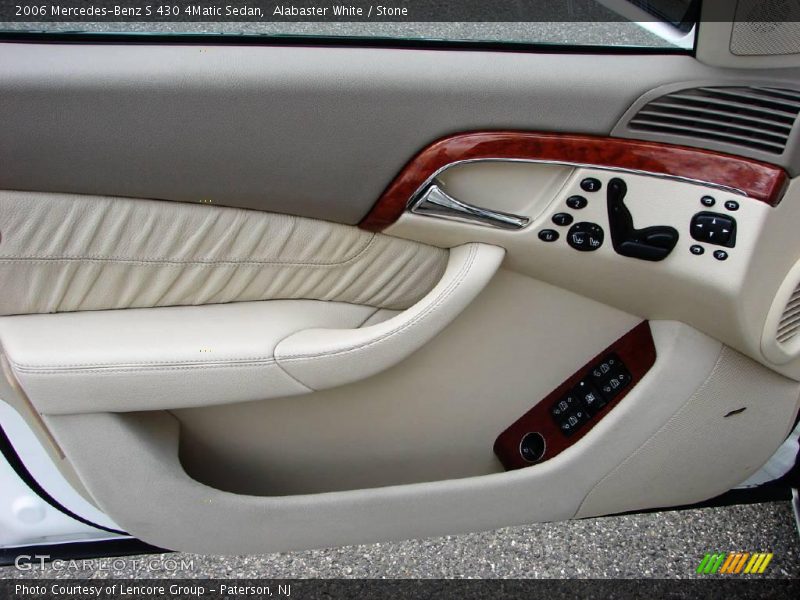 Alabaster White / Stone 2006 Mercedes-Benz S 430 4Matic Sedan