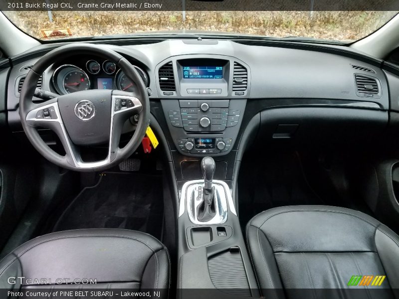Granite Gray Metallic / Ebony 2011 Buick Regal CXL