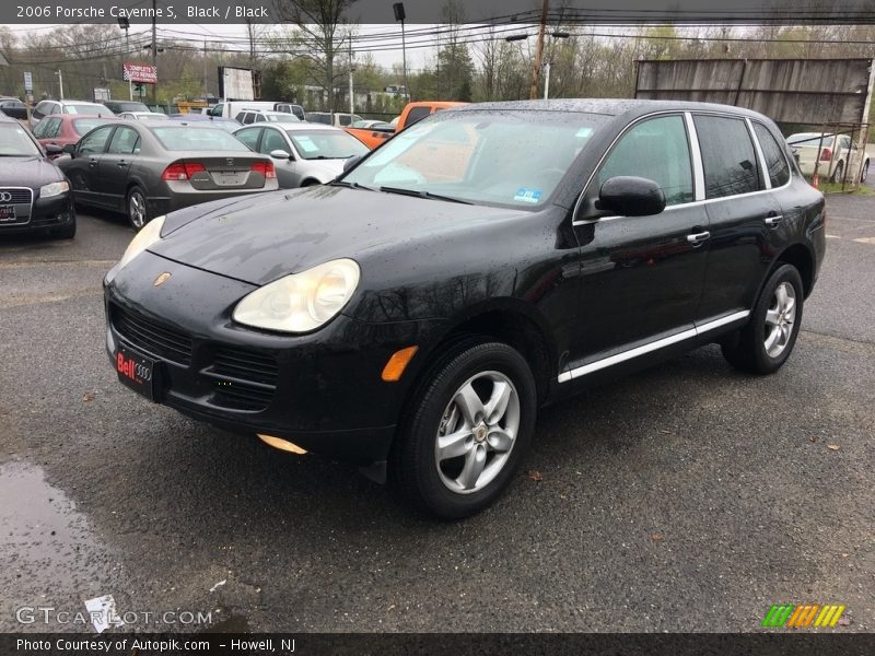 Black / Black 2006 Porsche Cayenne S