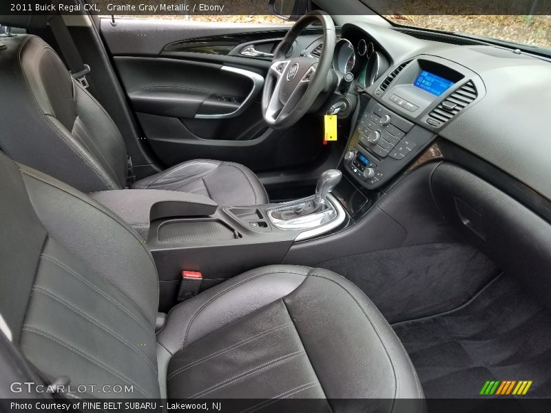 Granite Gray Metallic / Ebony 2011 Buick Regal CXL