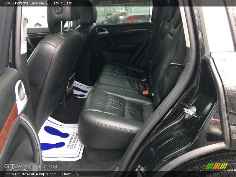 Black / Black 2006 Porsche Cayenne S
