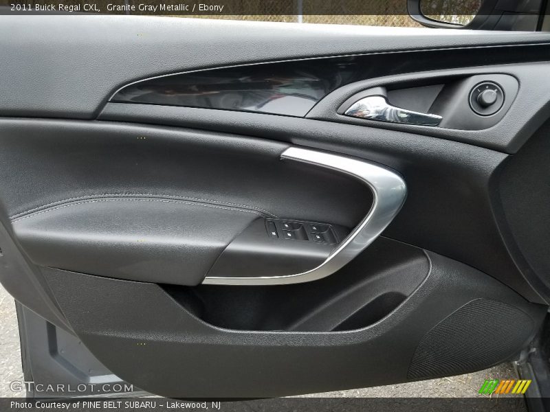 Granite Gray Metallic / Ebony 2011 Buick Regal CXL