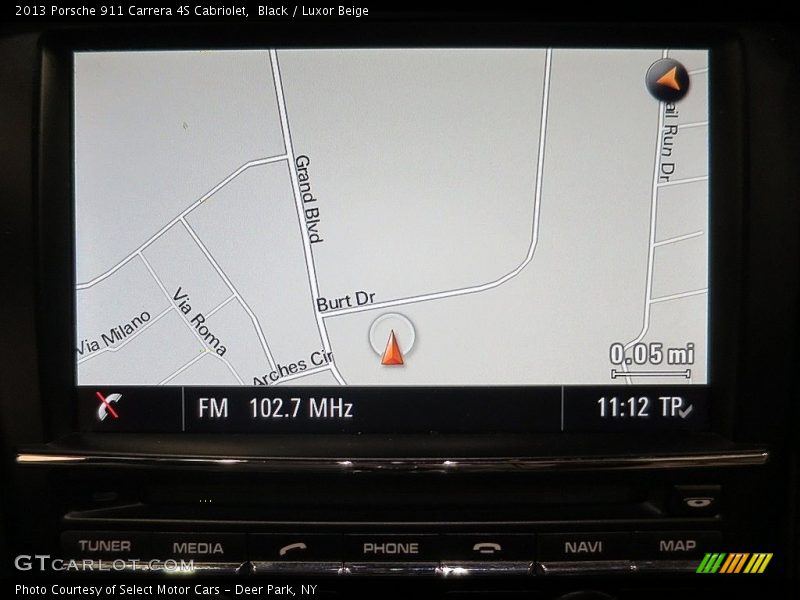 Black / Luxor Beige 2013 Porsche 911 Carrera 4S Cabriolet