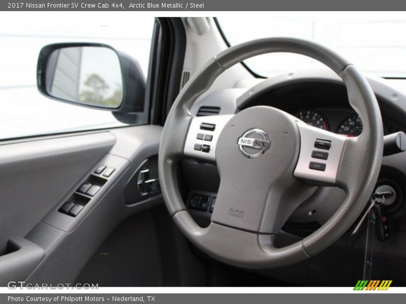 Arctic Blue Metallic / Steel 2017 Nissan Frontier SV Crew Cab 4x4