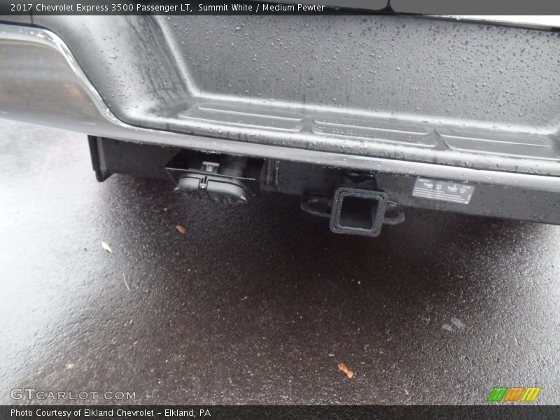 Summit White / Medium Pewter 2017 Chevrolet Express 3500 Passenger LT