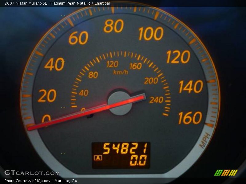 Platinum Pearl Matallic / Charcoal 2007 Nissan Murano SL