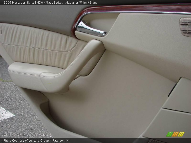Alabaster White / Stone 2006 Mercedes-Benz S 430 4Matic Sedan