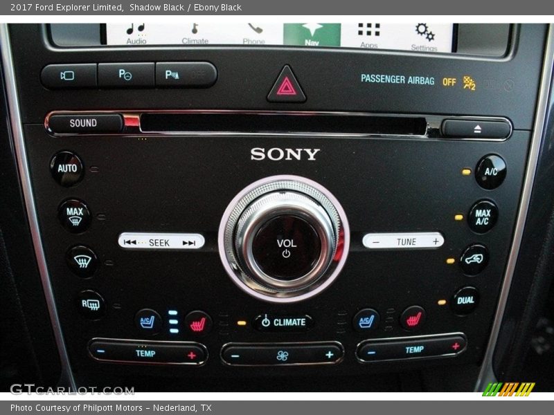 Shadow Black / Ebony Black 2017 Ford Explorer Limited