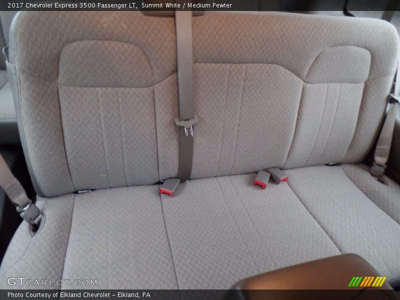 Summit White / Medium Pewter 2017 Chevrolet Express 3500 Passenger LT