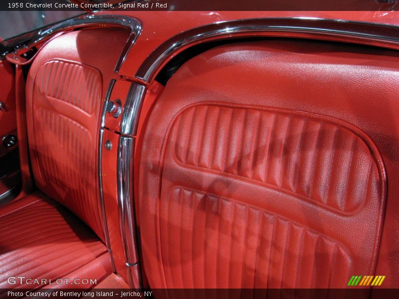 Signal Red / Red 1958 Chevrolet Corvette Convertible