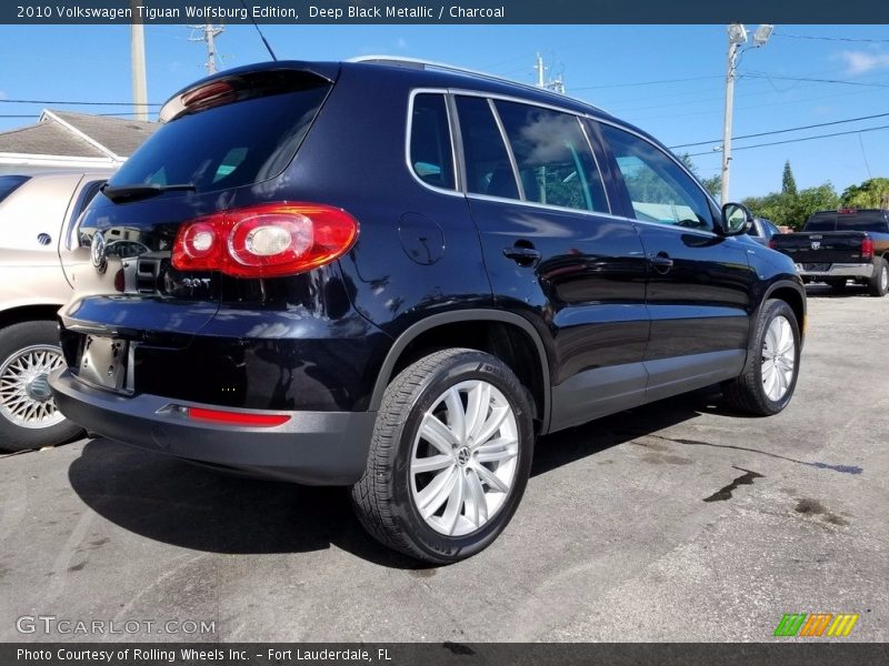 Deep Black Metallic / Charcoal 2010 Volkswagen Tiguan Wolfsburg Edition