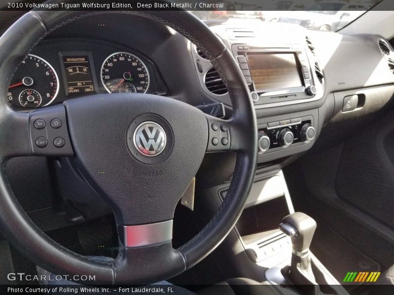 Deep Black Metallic / Charcoal 2010 Volkswagen Tiguan Wolfsburg Edition