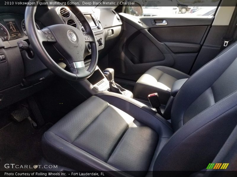 Deep Black Metallic / Charcoal 2010 Volkswagen Tiguan Wolfsburg Edition