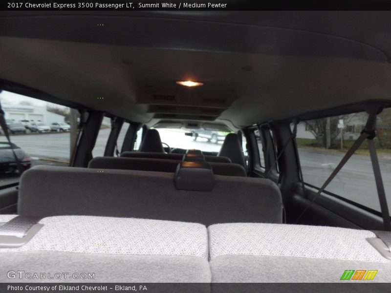 Summit White / Medium Pewter 2017 Chevrolet Express 3500 Passenger LT