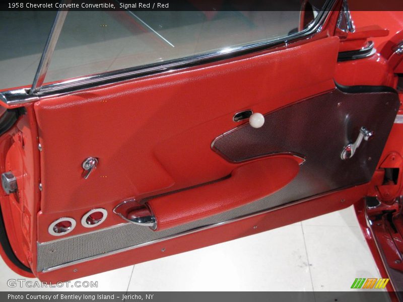 Signal Red / Red 1958 Chevrolet Corvette Convertible