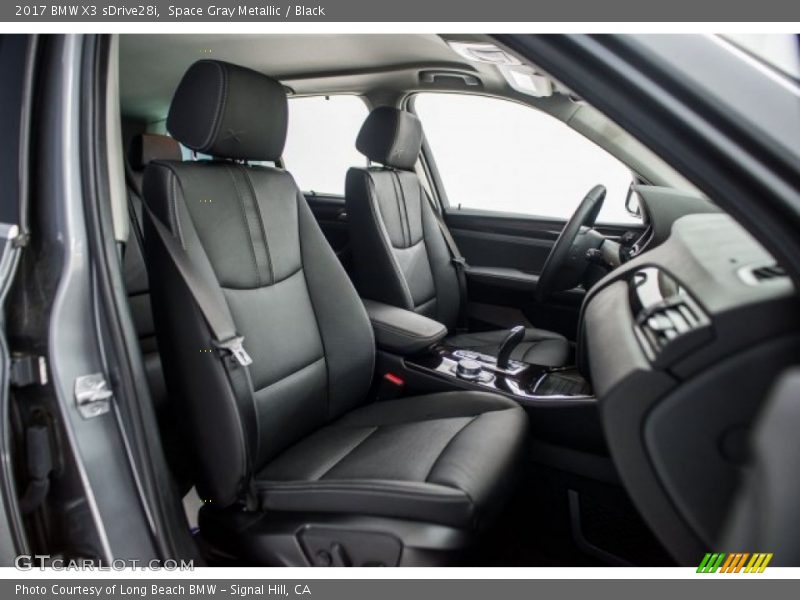 Space Gray Metallic / Black 2017 BMW X3 sDrive28i