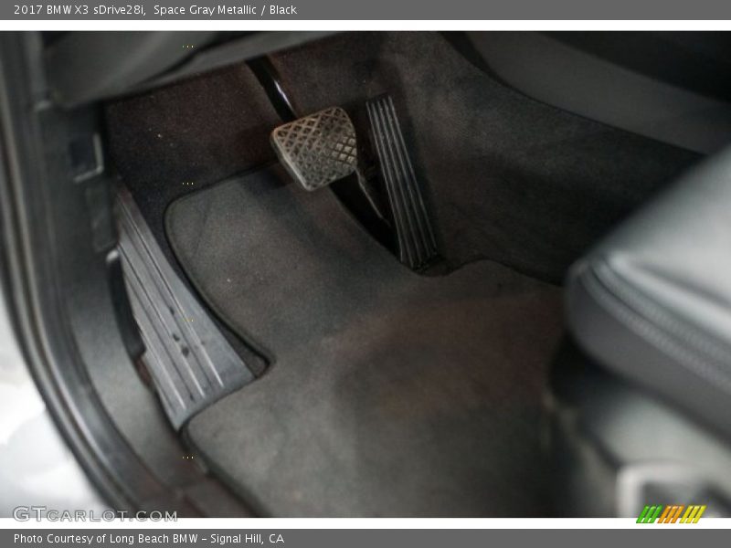 Space Gray Metallic / Black 2017 BMW X3 sDrive28i