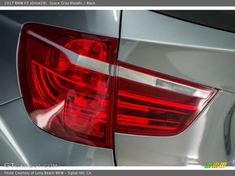 Space Gray Metallic / Black 2017 BMW X3 sDrive28i