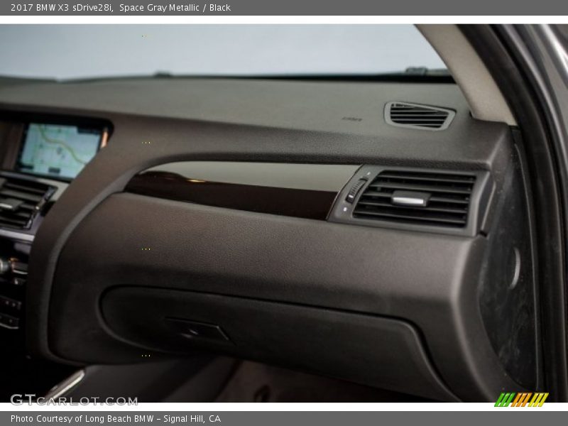 Space Gray Metallic / Black 2017 BMW X3 sDrive28i