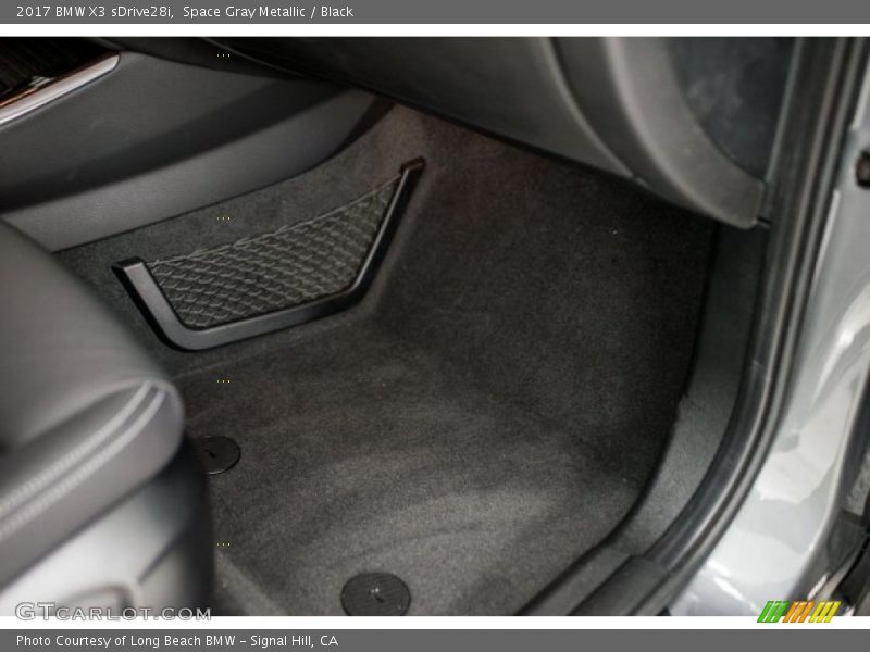 Space Gray Metallic / Black 2017 BMW X3 sDrive28i