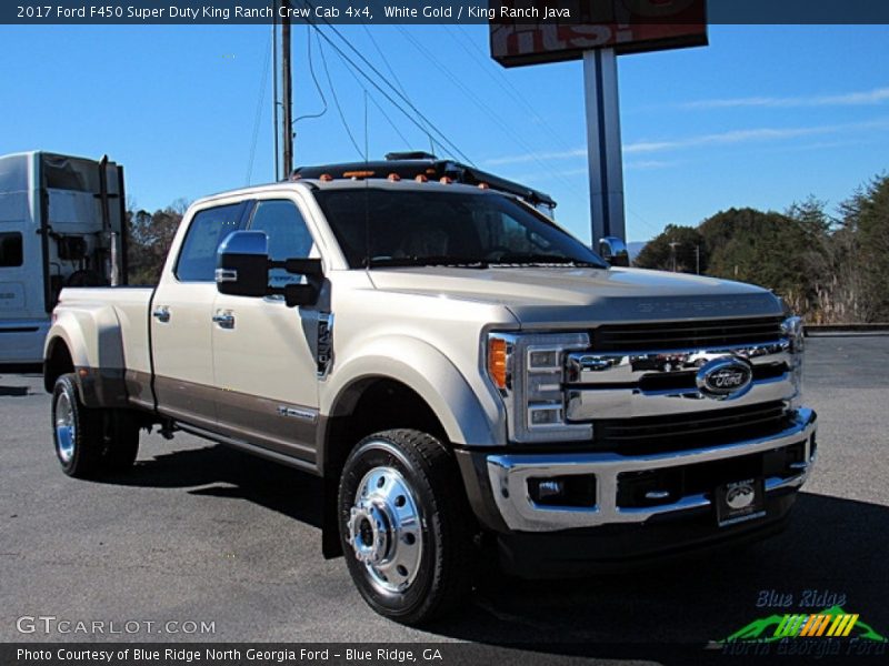 White Gold / King Ranch Java 2017 Ford F450 Super Duty King Ranch Crew Cab 4x4