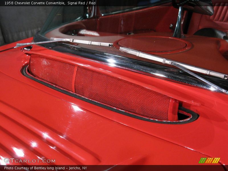 Signal Red / Red 1958 Chevrolet Corvette Convertible