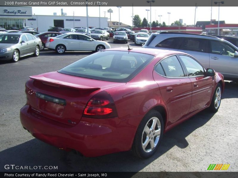 Crimson Red / Ebony 2008 Pontiac Grand Prix GXP Sedan