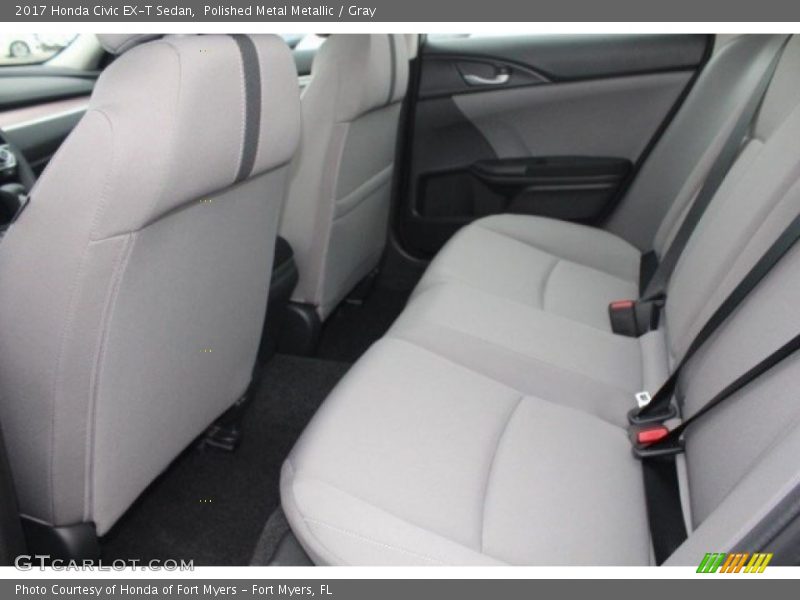 Polished Metal Metallic / Gray 2017 Honda Civic EX-T Sedan