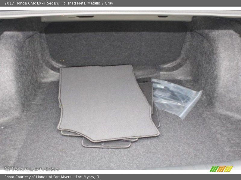 Polished Metal Metallic / Gray 2017 Honda Civic EX-T Sedan
