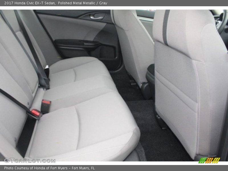 Polished Metal Metallic / Gray 2017 Honda Civic EX-T Sedan