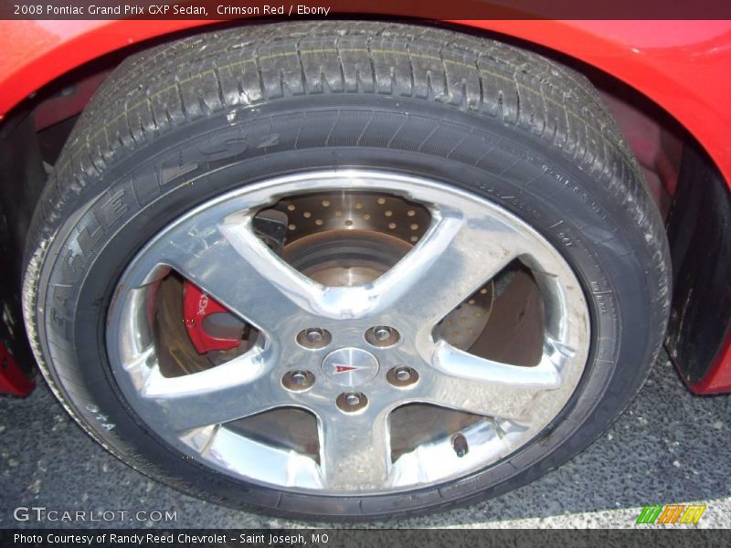 Crimson Red / Ebony 2008 Pontiac Grand Prix GXP Sedan