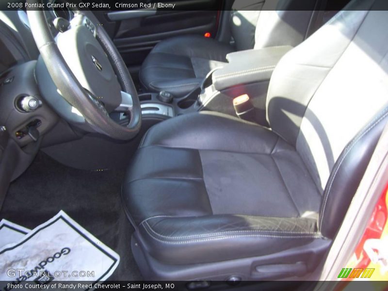 Crimson Red / Ebony 2008 Pontiac Grand Prix GXP Sedan