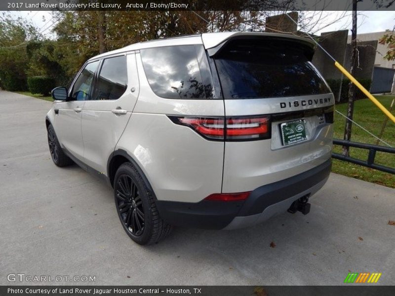 Aruba / Ebony/Ebony 2017 Land Rover Discovery HSE Luxury