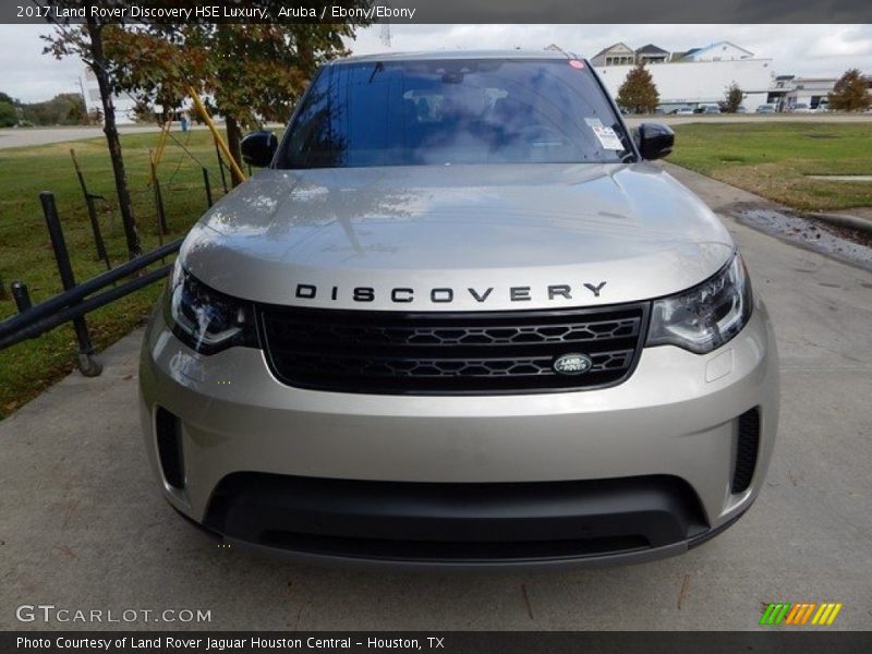 Aruba / Ebony/Ebony 2017 Land Rover Discovery HSE Luxury