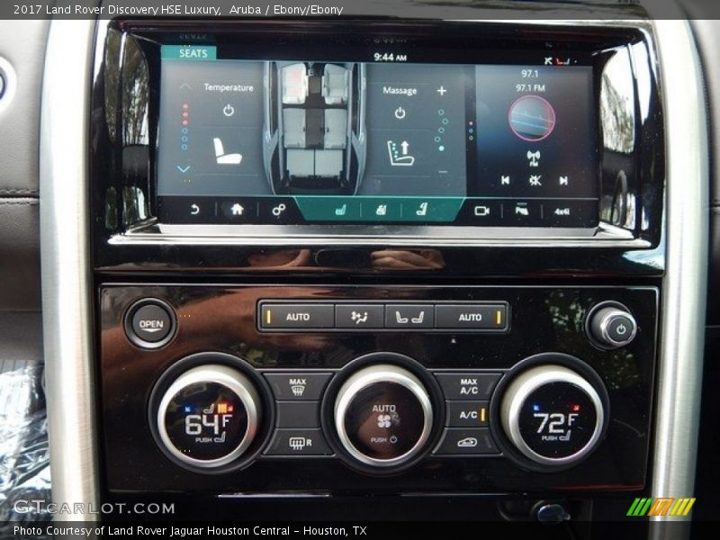 Controls of 2017 Discovery HSE Luxury