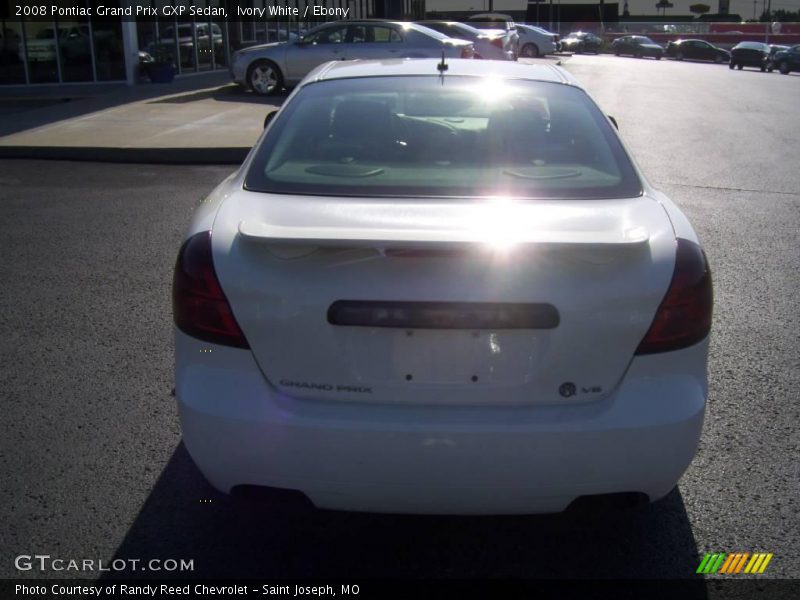 Ivory White / Ebony 2008 Pontiac Grand Prix GXP Sedan