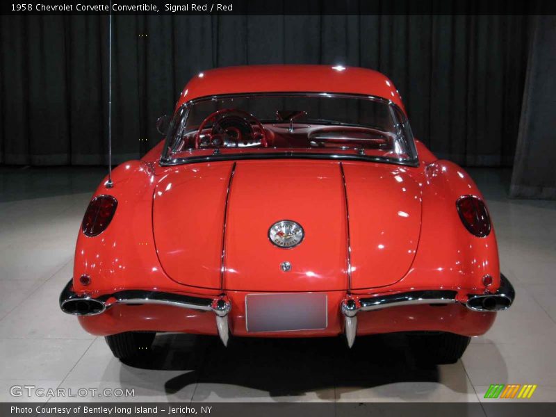 Signal Red / Red 1958 Chevrolet Corvette Convertible