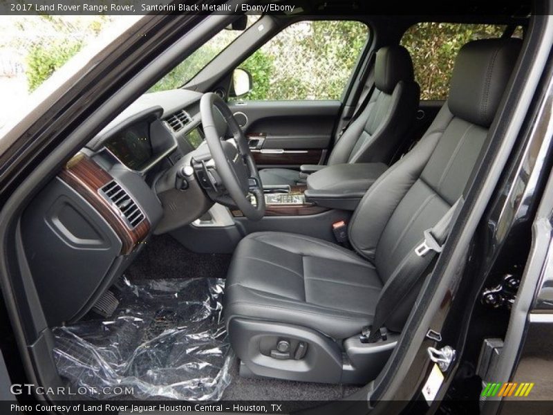 Santorini Black Metallic / Ebony/Ebony 2017 Land Rover Range Rover
