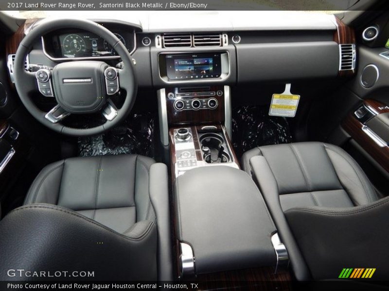 Santorini Black Metallic / Ebony/Ebony 2017 Land Rover Range Rover