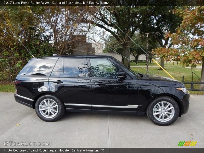 Santorini Black Metallic / Ebony/Ebony 2017 Land Rover Range Rover