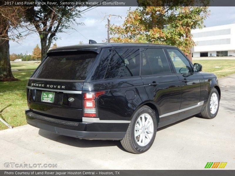 Santorini Black Metallic / Ebony/Ebony 2017 Land Rover Range Rover